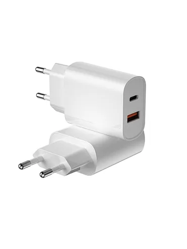 WiWU High Quality 20W PD+QC USB Type C Charger Fast Charging Charger Wall Charger With UK EU Plug for iPhone Android